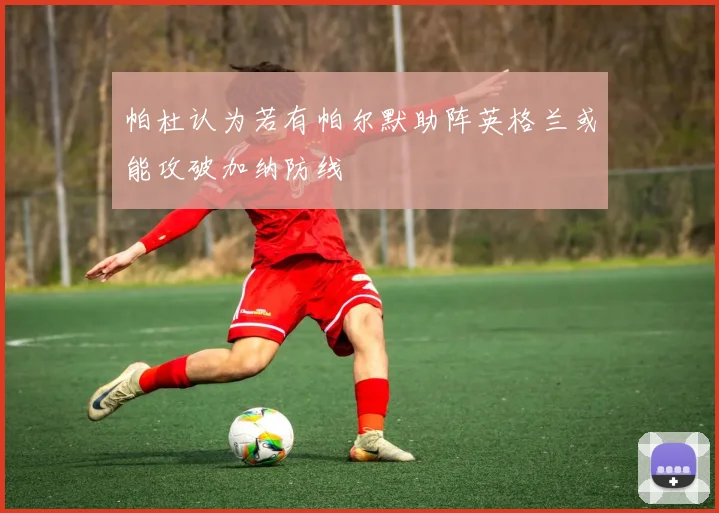 帕杜认为若有帕尔默助阵英格兰或能攻破加纳防线
